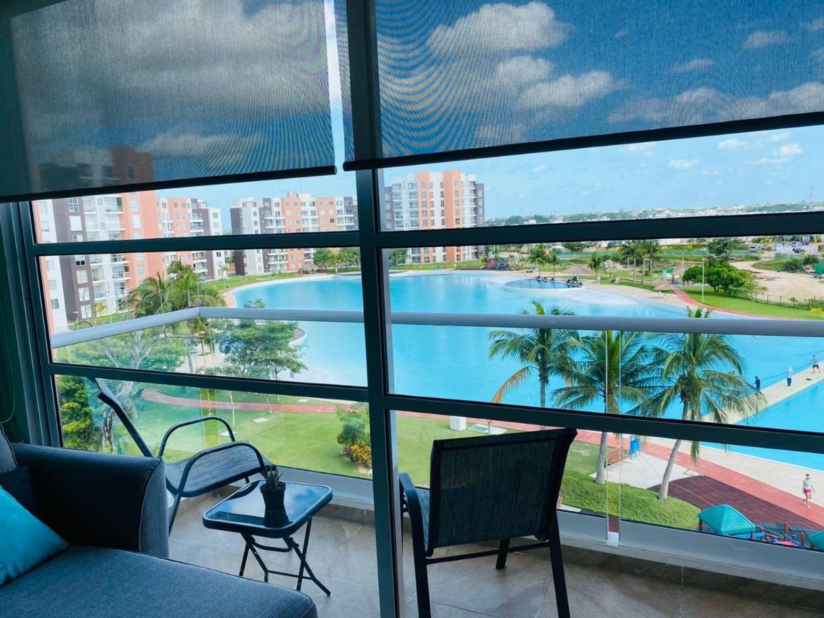 Apartment For Rent In Cancun Bagian luar foto
